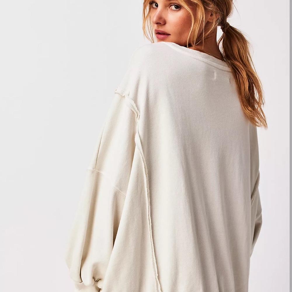 NEW! Free People Camden Sweatshirt - Picture 5 of 8